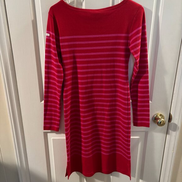 Cache Coeur Maternity Dress Quimper - Armor Lux x Red/Fuschia ~ Small ~ NWT - Picture 7 of 11